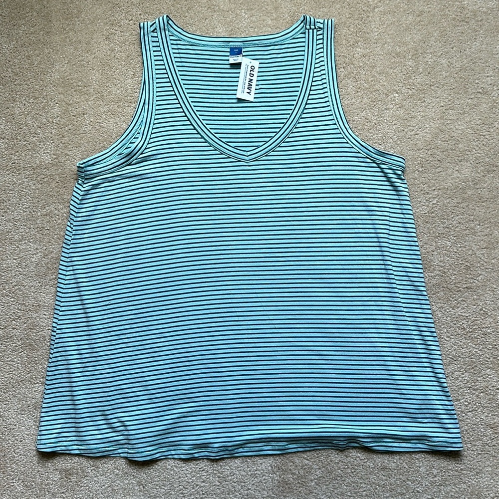 NWT greenish blue Old Navy women’s tank top